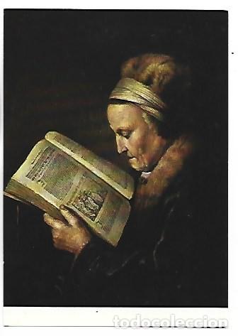 Postais: &rdquo; REMBRANDT&acute;S MOTHER &rdquo;.- (GERARD DOU).- RIJKSMUSEUM, AMSTERDAM