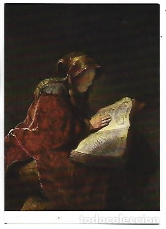 Postais: &rdquo; REMBRANDT&acute;S MOTHER &rdquo;.- (REMBRANDT HARMENSZ, VAN RIJN).- RIJKSMUSEUM, AMSTERDAM