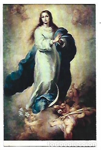 Postales: LA CONCEPCION DE EL ESCORIAL.- (MURILLO).- MUSEO DEL PRADO - MADRID