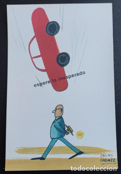 Postales: ESPERE LO INESPERADO, CHUMY CHUMEZ, POSTAL ANTIGUA SIN CIRCULAR 1963