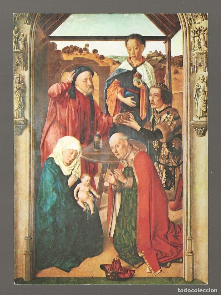 Cartoline: POSTAL - LA ADORACI&Oacute;N DE LOS MAGOS - DIERIC BOUTS- MUSEO DEL PRADO - MADRID - S/CIRCULAR