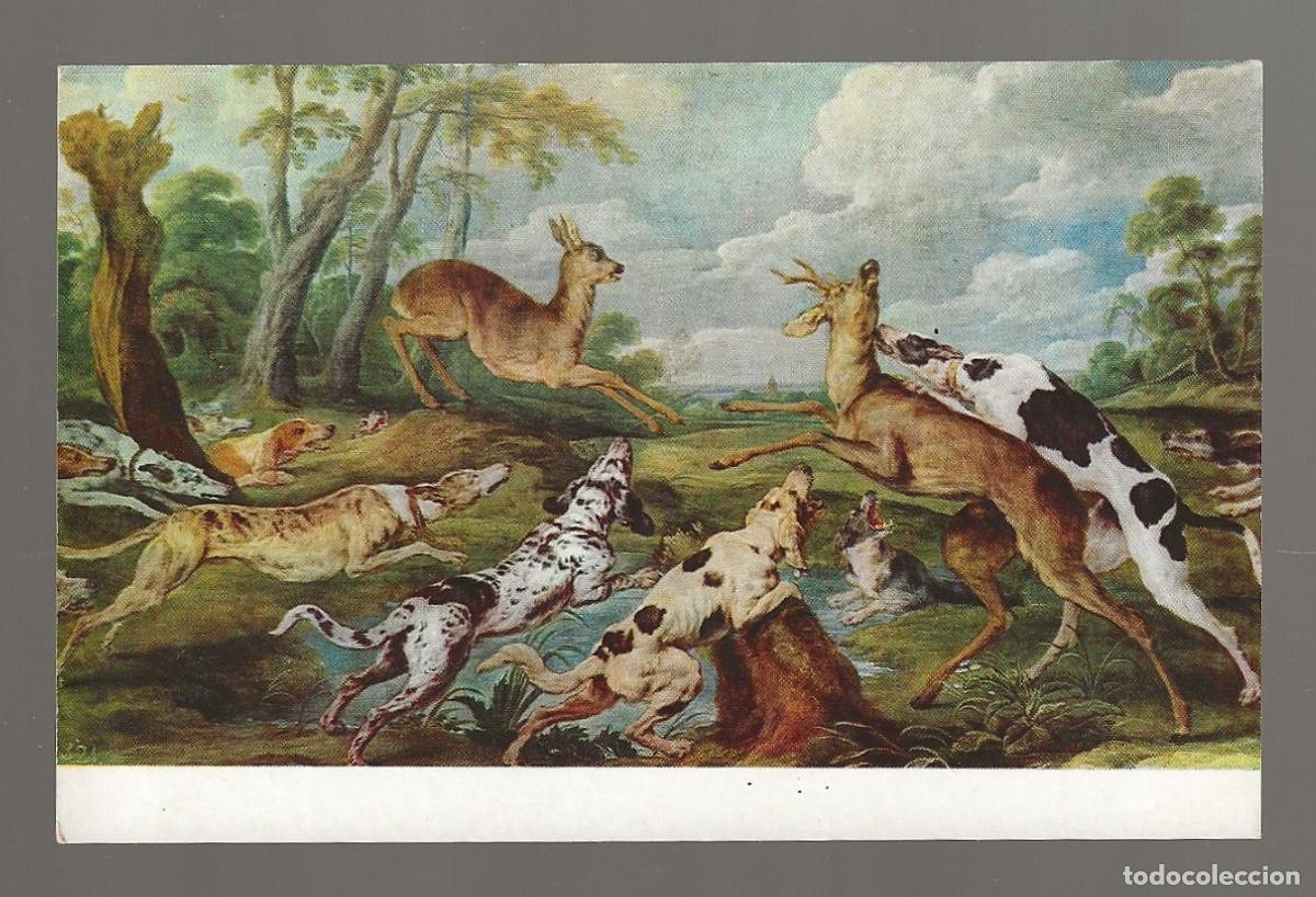 Postales: POSTAL - CACER&Iacute;A DE CORZOS - PAUL DE VOS - MUSEO DEL PRADO - S/CIRCULAR