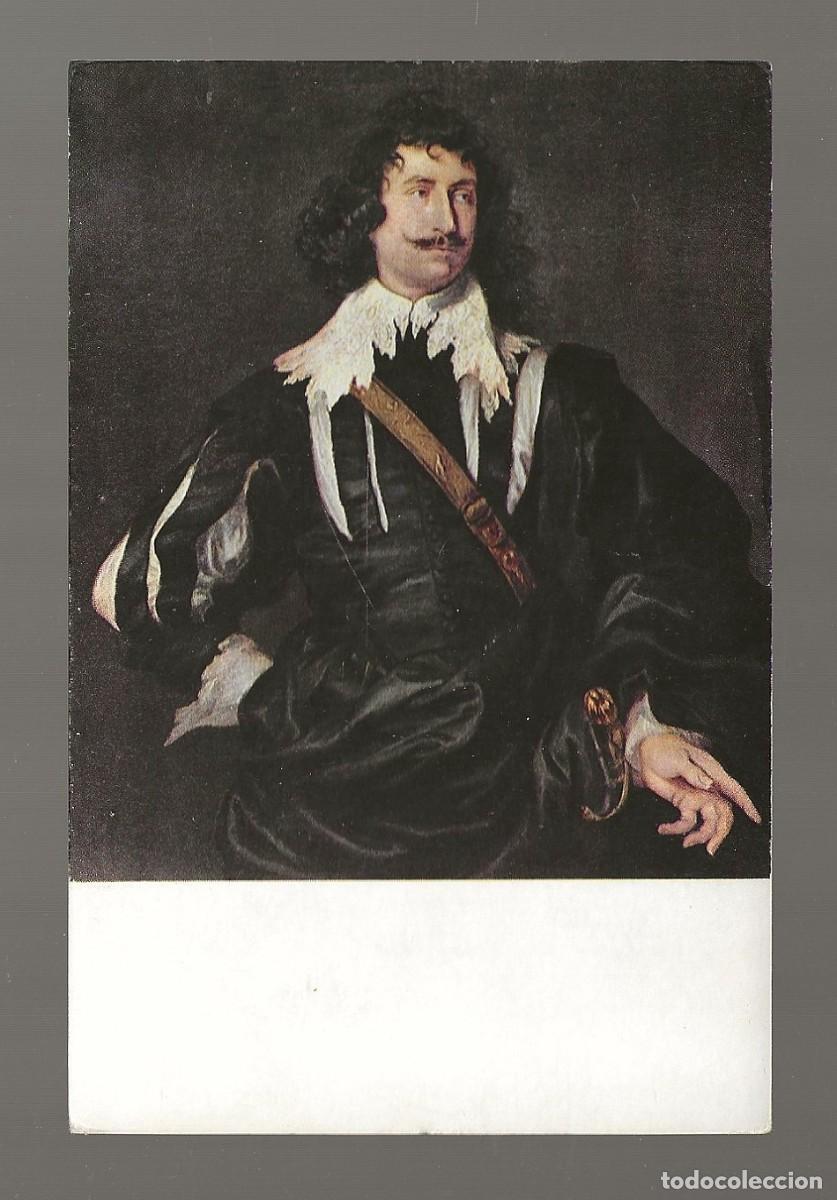 Postales: POSTAL - EL GRABADOR PAUL DE PONT - ANTON VAN DYCK - MUSEO DEL PRADO - MADRID - SIN CIRCULAR