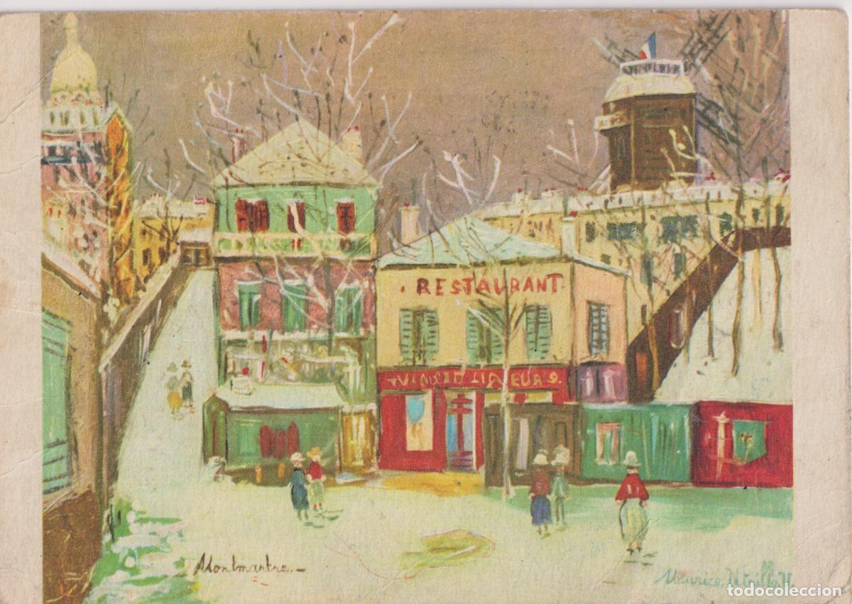 Postales: POSTAL DE LA OBRA DE MAURICE UTRILLO, MONTMARTRE - FERNAND HAZAN N&ordm;323 - S/C