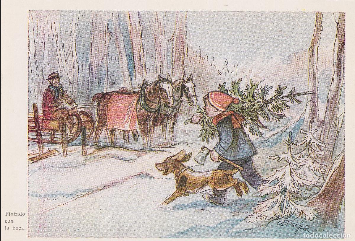 Postales: POSTAL DE LA OBRA DE CEFISCHER , VISPERA NAVIDE&Ntilde;A &ndash; ED.ARTI MUTIS N&ordm;2117 &ndash; S/C