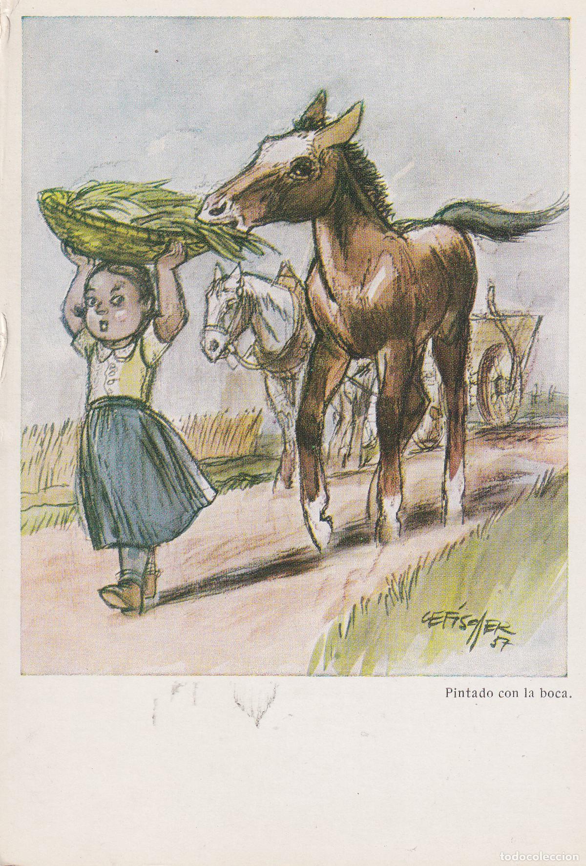 Postales: POSTAL DE LA OBRA DE C. FISCHER , PEQUE&Ntilde;O GLOTON &ndash; ED.ARTI MUTIS N&ordm;2107 &ndash; S/C