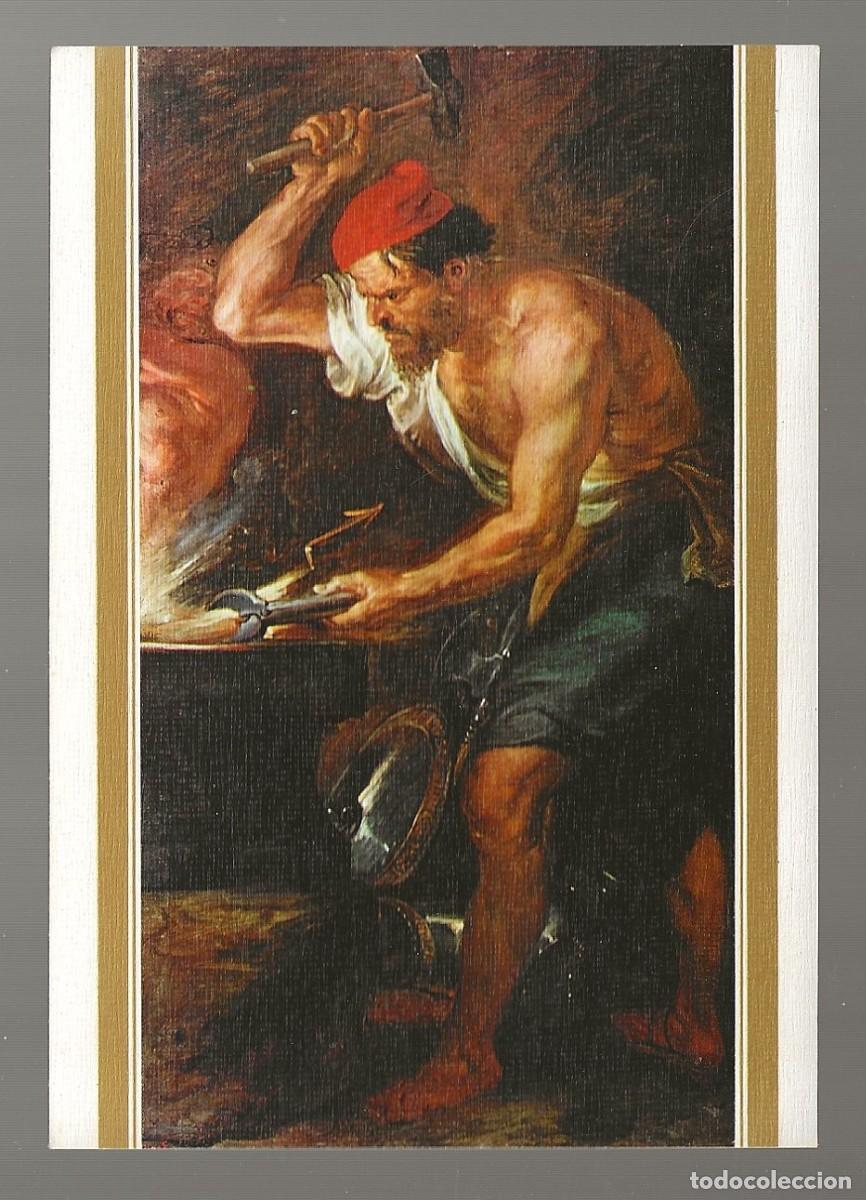 Postales: POSTAL - VULCANO FORJANDO LOS RAYOS DE JUPITER - RUBENS - MUSEO DEL PRADO - MADRID - SIN CIRCULAR