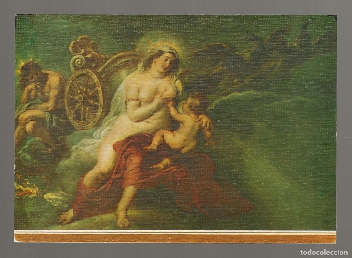 Postales: POSTAL - EL NACIMIENTO DE LA V&Iacute;A L&Aacute;CTEA - RUBENS - MUSEO DEL PRADO - MADRID - SIN CIRCULAR