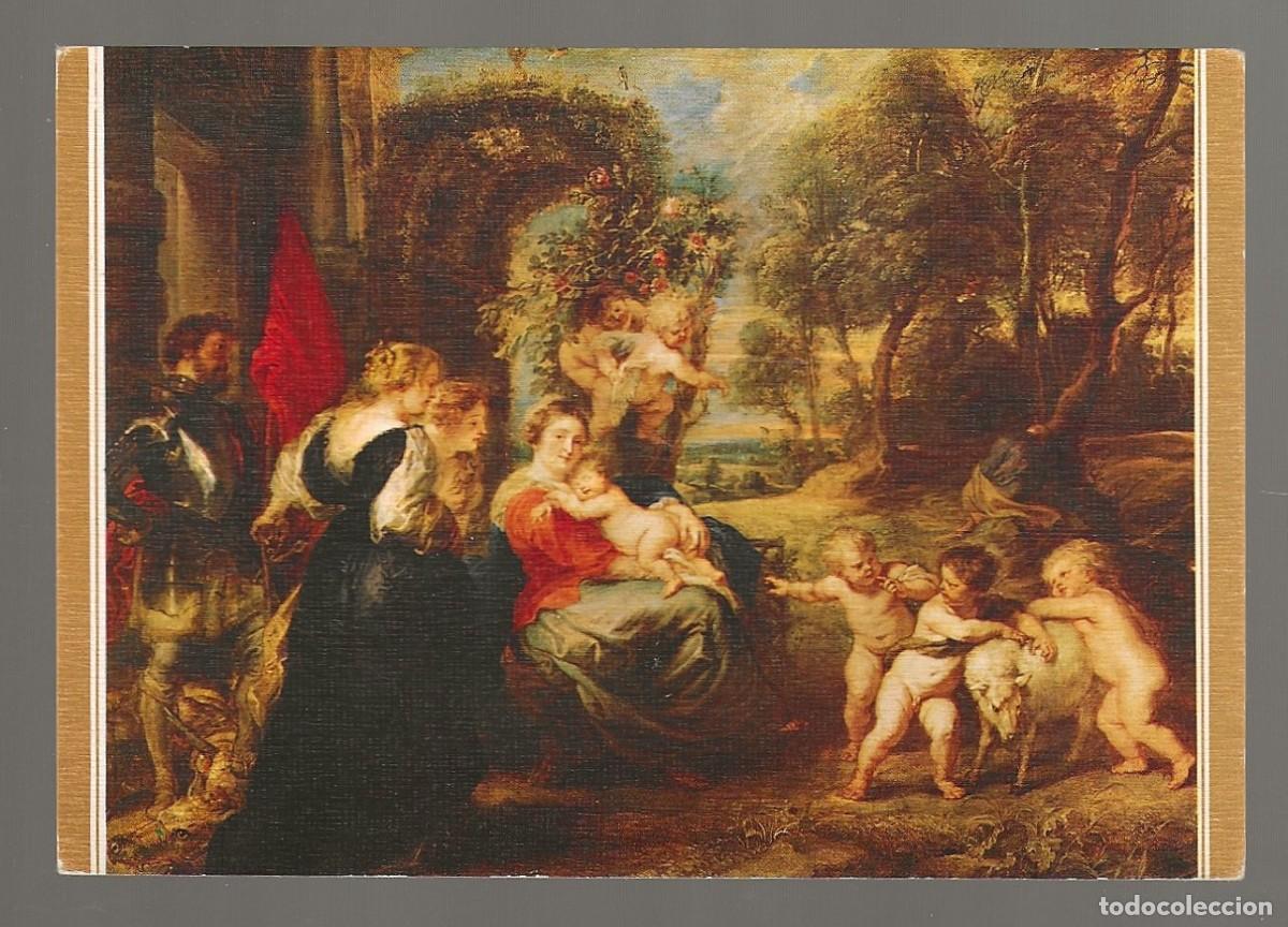 Postales: POSTAL - DESCANSO EN LA HUIDA A EGIPTO - RUBENS - MUSEO DEL PRADO - MADRID - SIN CIRCULAR