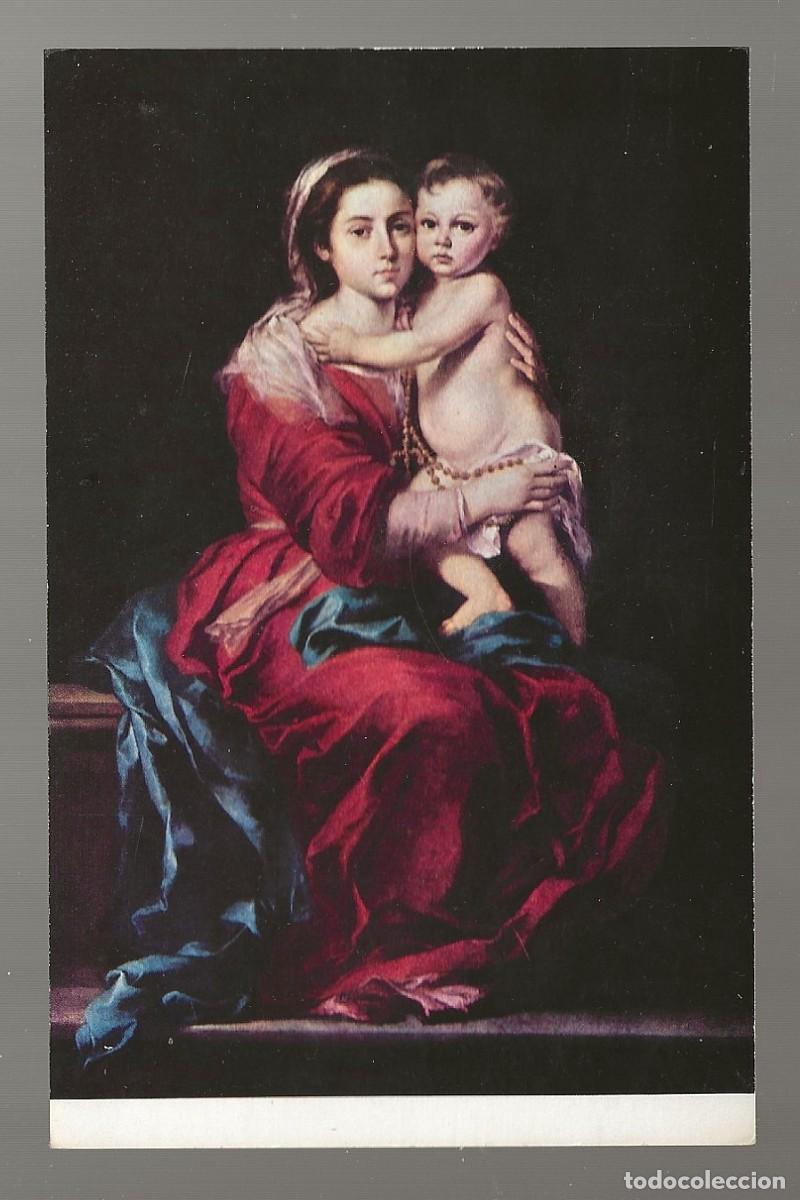 Postales: POSTAL - LA VIRGEN DEL ROSARIO - MURILLO - MUSEO DEL PRADO - MADRID - SIN CIRCULAR