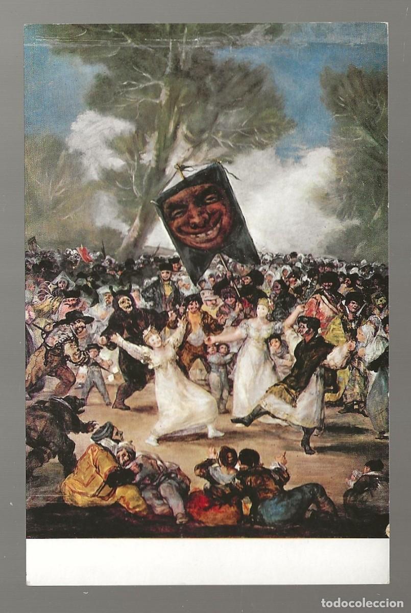 Postales: POSTAL - EL ENTIERRO DE LA SADINA - GOYA - MUSEO DE BELLAS ARTES DE SAN FERNANDO - MADRID - S/C