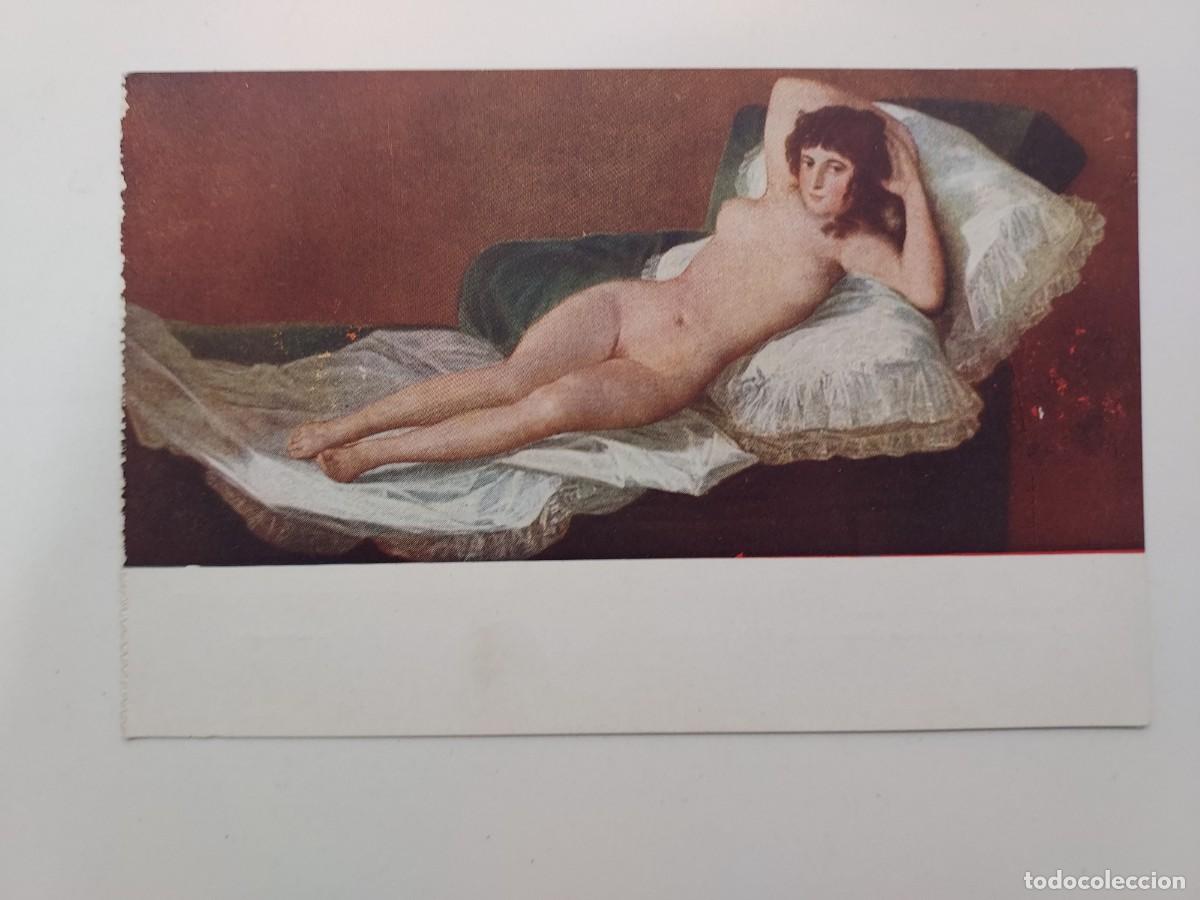 Postales: POSTAL ANTIGUA. GOYA - LA MAJA DESNUDA. MUSEO DEL PRADO MADRID. I. G. URIARTE. S/C