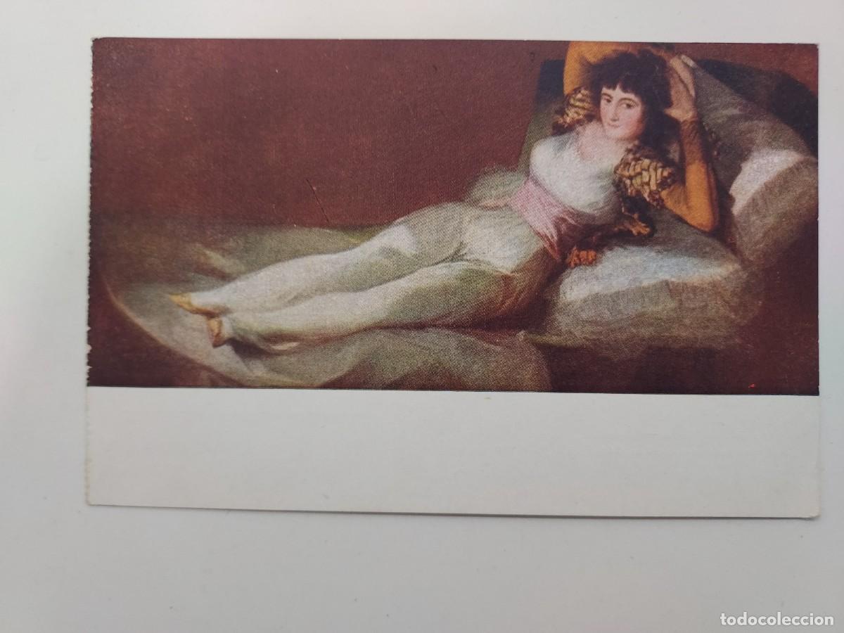 Postales: POSTAL ANTIGUA. GOYA - LA MAJA VESTIDA. MUSEO DEL PRADO MADRID. I. G. URIARTE. S/C