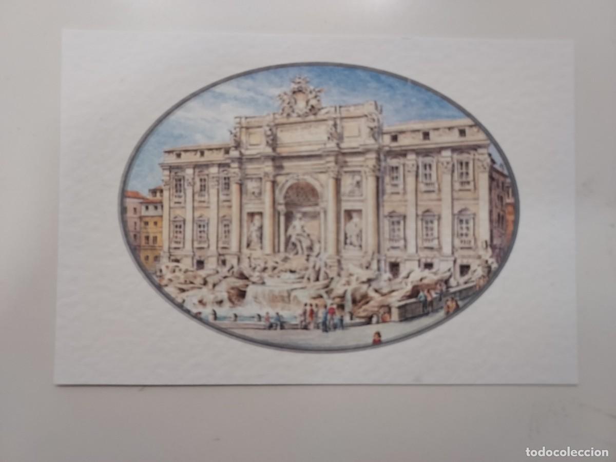 Postais: POSTAL ILUSTRADA. ROMA, FONTANA DI TREVI. NUCCIO ART. S/C. VER TRASERA
