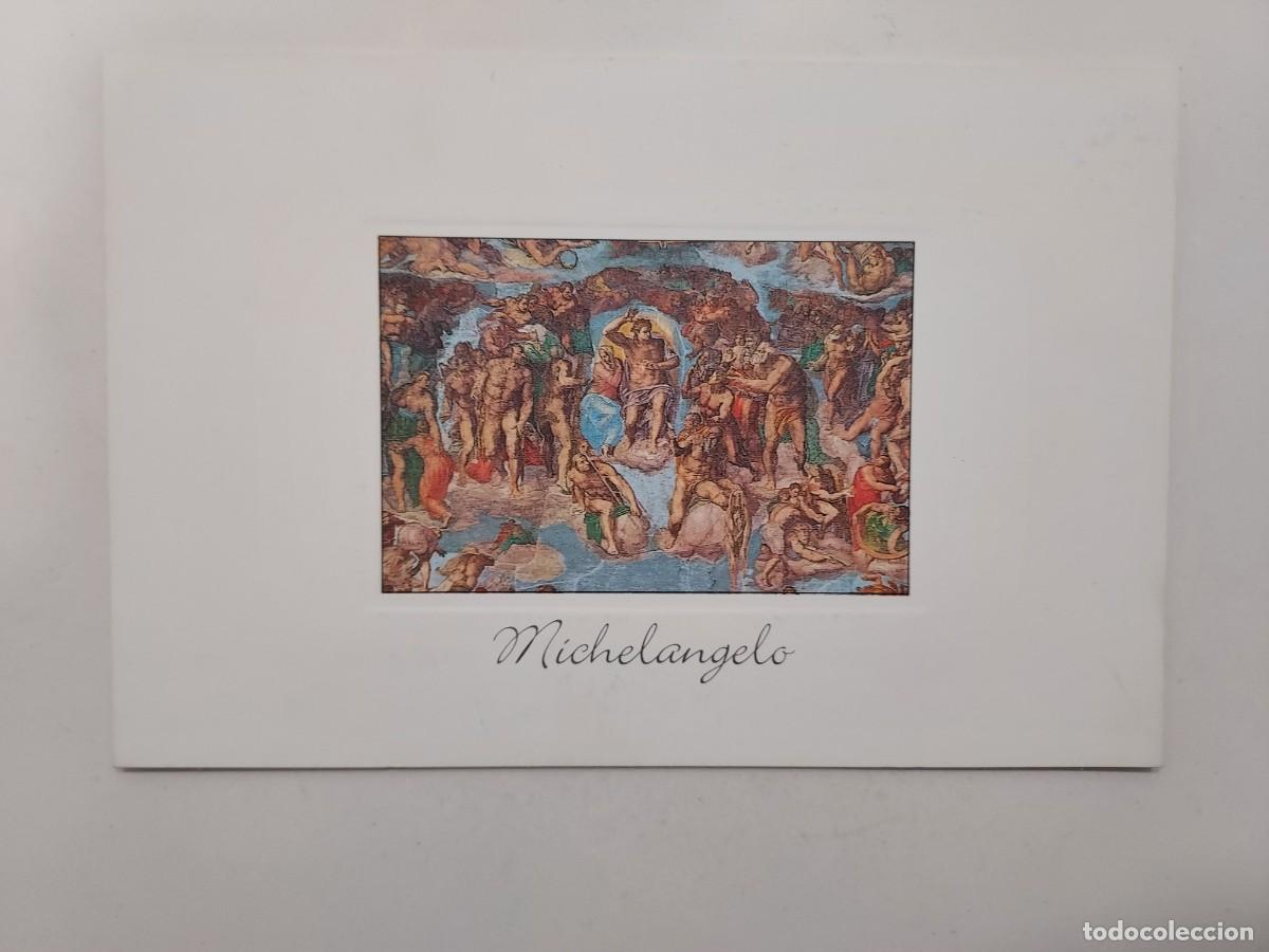 Postales: POSTAL MICHELANGELO. ROMA, VATICANO, CAPELLA SISTINA, GIUDIZIO UNIVERSALI. S/C. INDACO