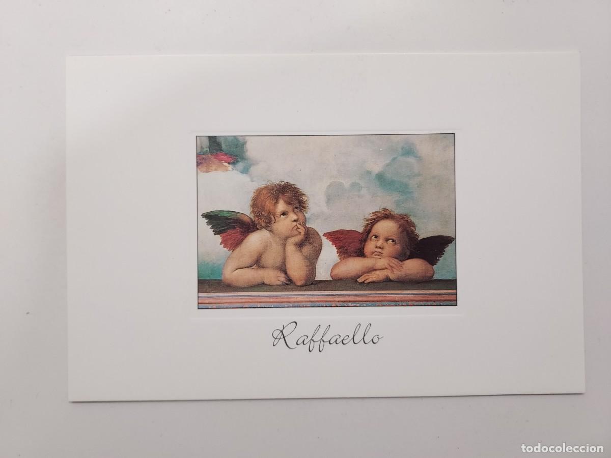 Postales: POSTAL RAFFAELLO. MADONNA DI S. SISTO. ARTE ITALIANA. S/C. INDACO