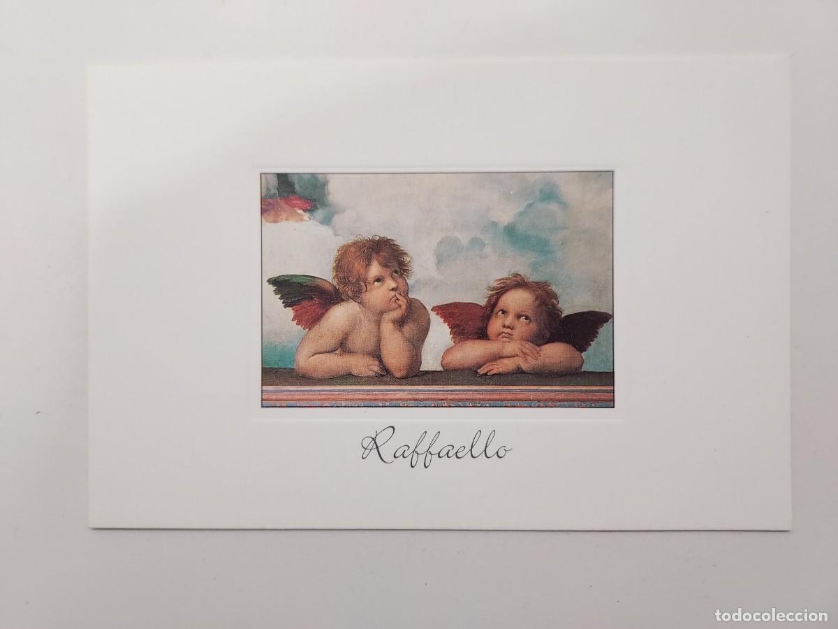 Postales: POSTAL RAFFAELLO. MADONNA DI S. SISTO. ARTE ITALIANA. S/C. INDACO