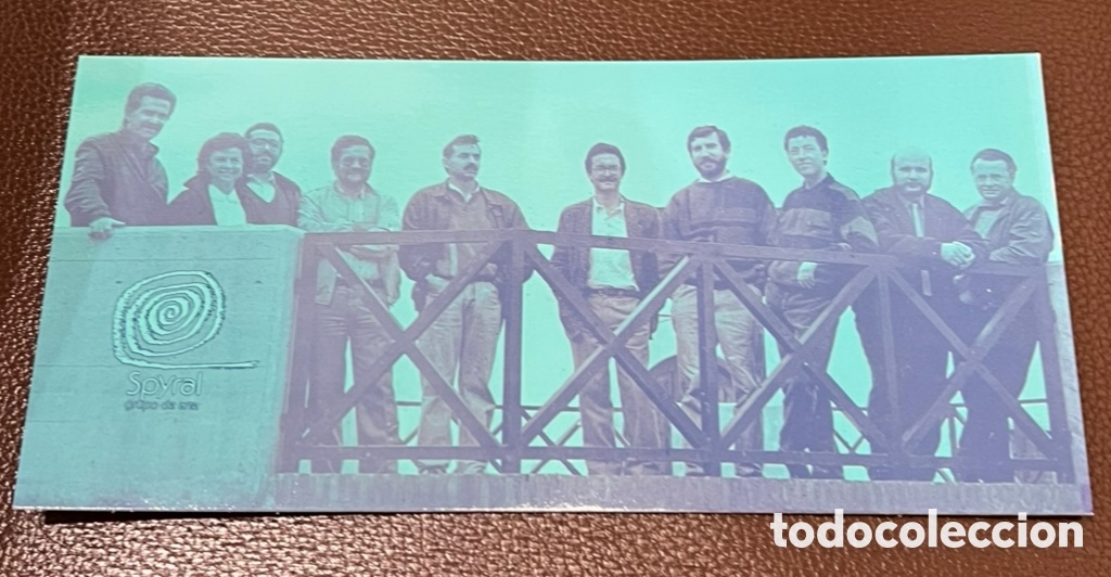 Postales: Postal de Arte. Grupo SPYRAL. Artistas. Murcia. A&ntilde;os 80.