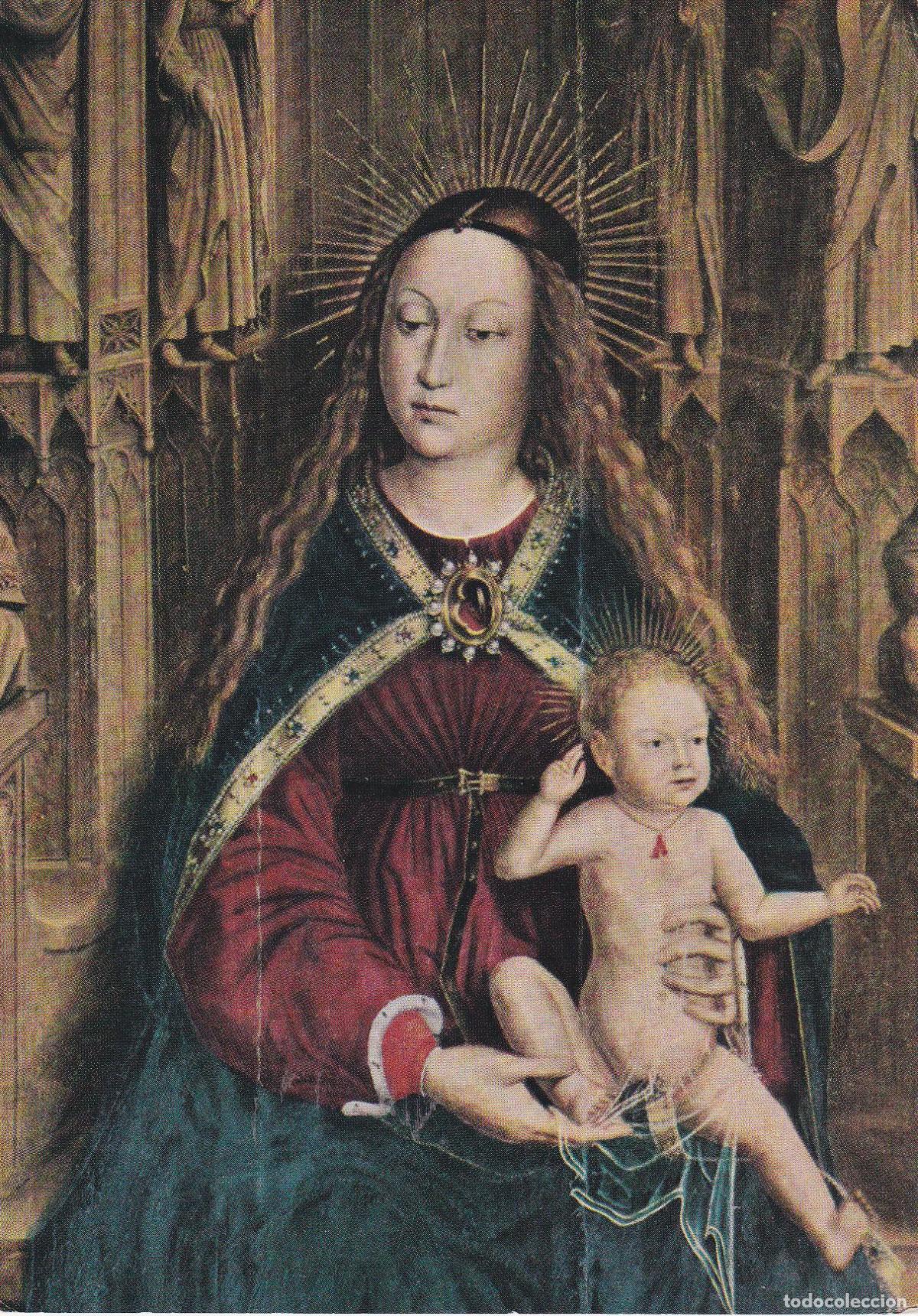 Postales: POSTAL DE LA OBRA DE LLUIS DALMAU, VIRGEN DE LOS CONSELLERS (1445) - ED.SALVE - S/C