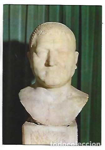 Postales: RETRATO VARONIL. SIGLO I DE J.C.- MUSEO ARQUEOLOGICO.- MERIDA