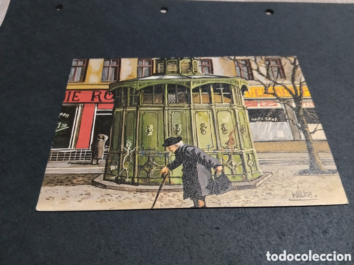 Postales: Postal Berl&iacute;n dibujo caf&eacute; achteck - Foto 1