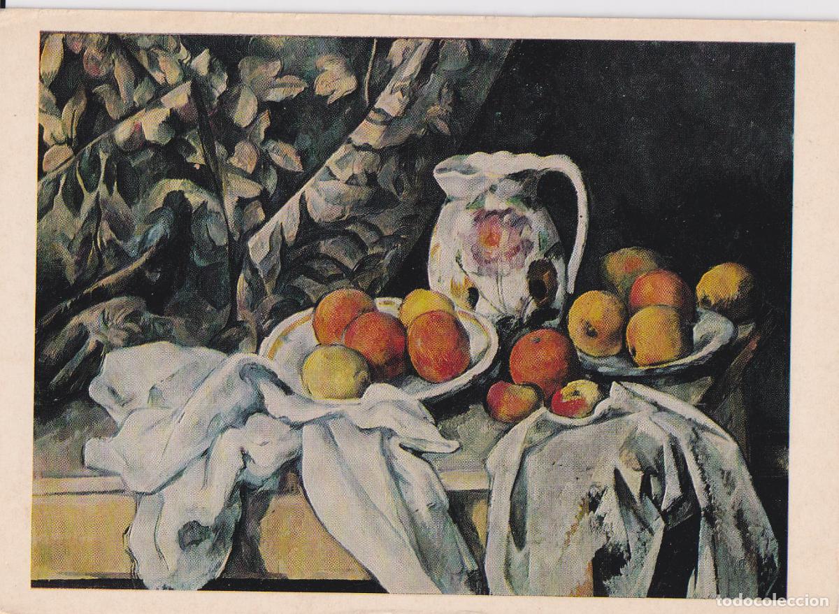 Postales: POSTAL DE LA OBRA DE PAUL CEZANNE, NATURALEZA MUERTA CON TELAS (1899) - AURORA - S/C