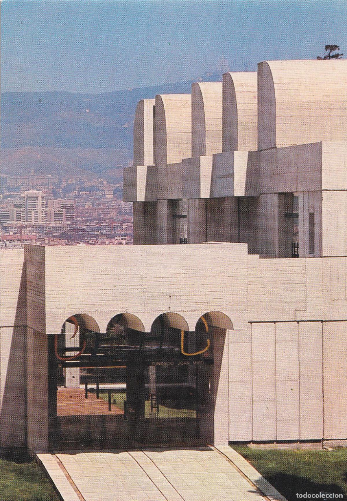 Postales: BARCELONA, FUNDACI&Oacute; JOAN MIR&Oacute;, PARC DE MONTJUIC, ENTRADA - LA POLIGRAFA 489 - S/C
