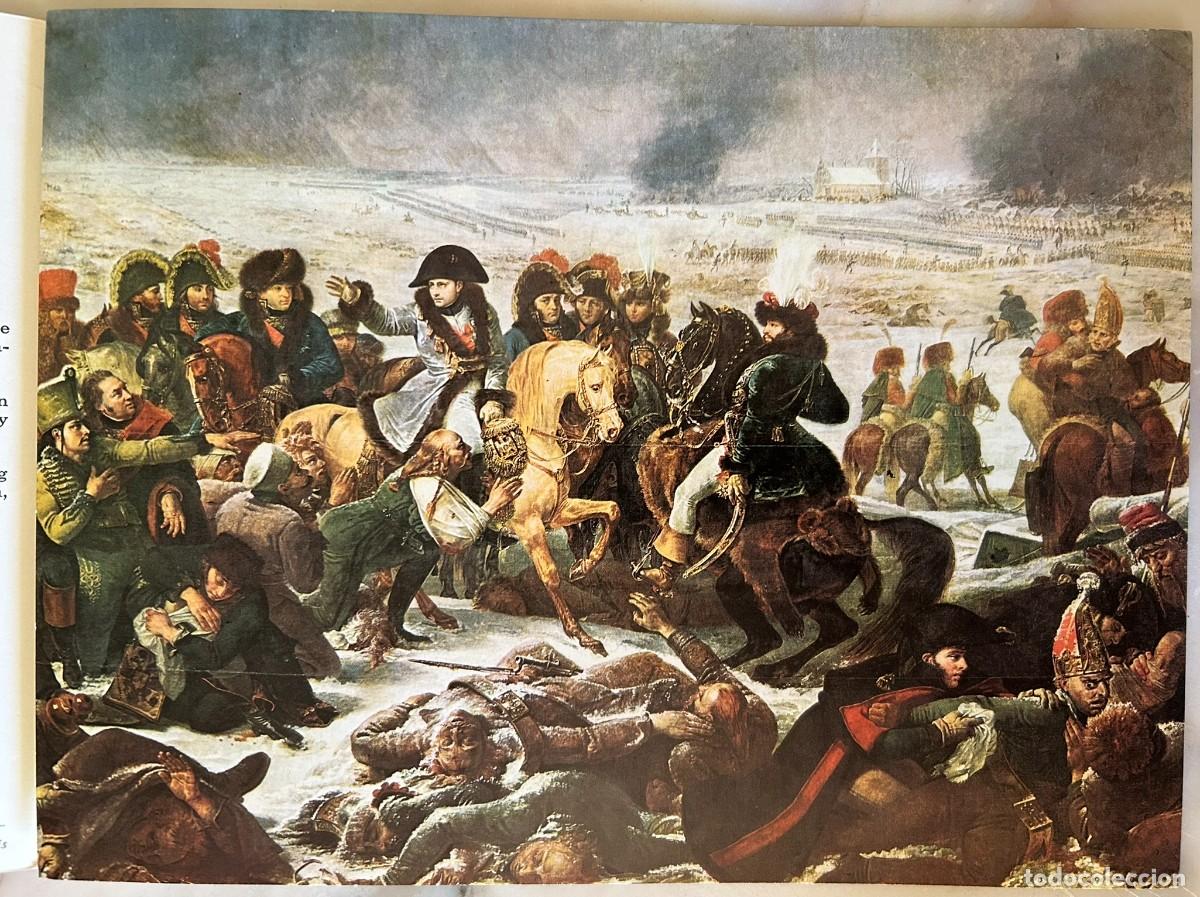 Postales: NAPOLE&Oacute;N EN LA BATALLA DE EYLAU - A.J. GROS - MUSEO DEL LOUVRE - TR&Iacute;PTICO LABORATORIOS ROUSSEL 1969