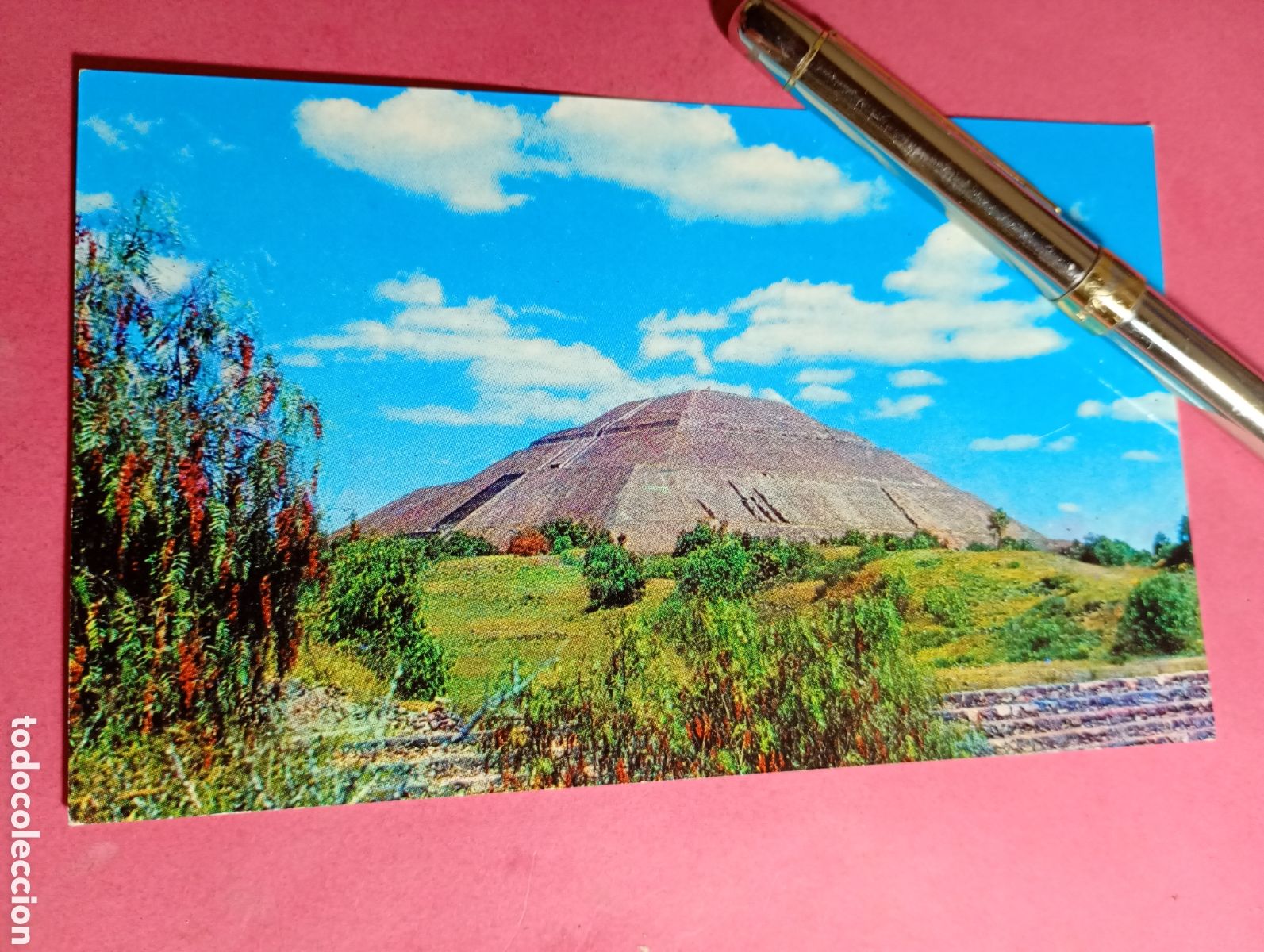 Postales: PIRAMIDES DE SAN JUAN TEOTHIUACAN MEXICO detalles en fotos COLOR NO CIRCULADA