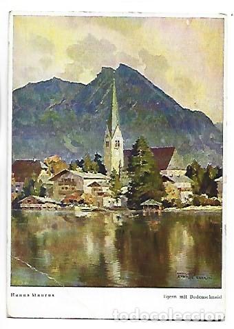 Postales: EGERN MIT BODENSCHNEID.- (HANNS MAURUS)