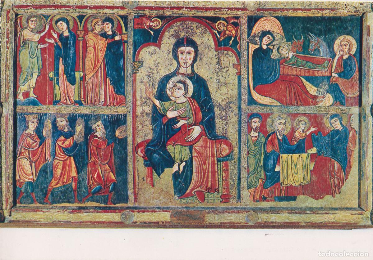 Postales: SANTA MARIA D'AVIA FRONTAL D'ALTAR S.XIII - ED.ESTAMPERIA D'ART 169 &ndash; S/C