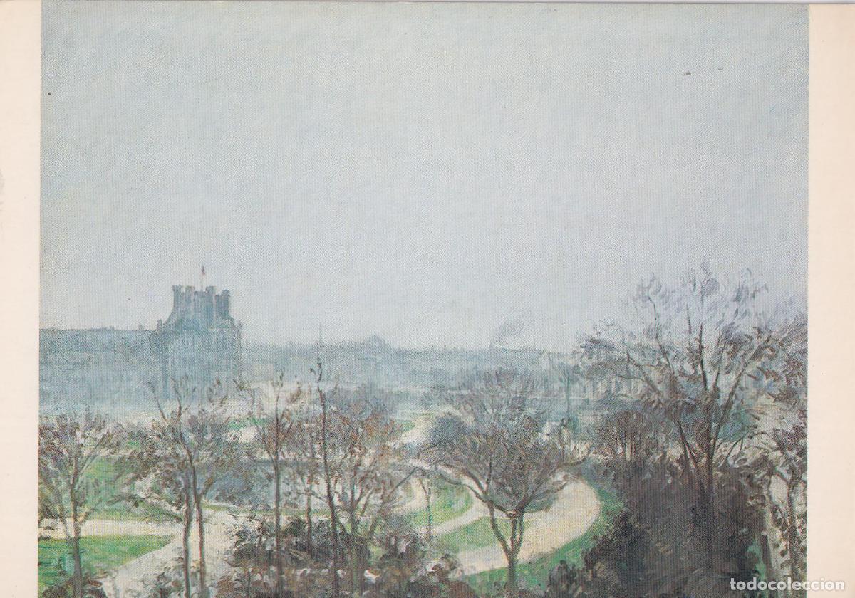 Postales: POSTAL DE LA OBRA DE CAMILLE PISSARRO, JARDIN DES TUILERIES (1900) &ndash; S/C