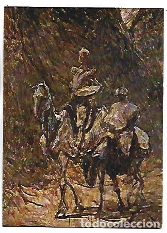 Postales: DON QUIXOTE AND SANCHO PANZA.- (HONORE DAUMIER).- COURTAULD GALLERIES, UNIVERSITY OF LONDON