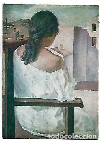 Postales: &rdquo; MUCHACHA DE ESPALDAS &rdquo;.- ( SALVADOR DALI ).- MUSEO DE ARTE MODERNO - MADRID