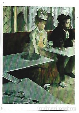 Postales: &rdquo; L&acute;ABSINTHE &rdquo;.- ( DEGAS ).- MUSEE DE L`IMPRESSIONNISME - PARIS / FRANCIA