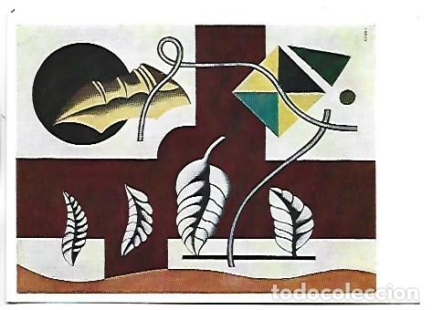Postales: LEAVES AND SHELL.- (FERNAND LEGER).- TATE GALLERY