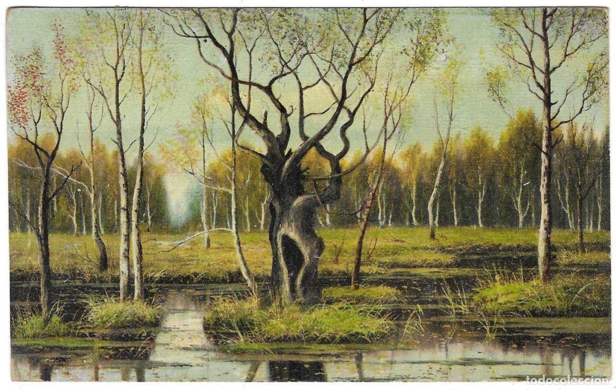 Postales: Postal Pintura. Paisaje. ref. 7-arte248