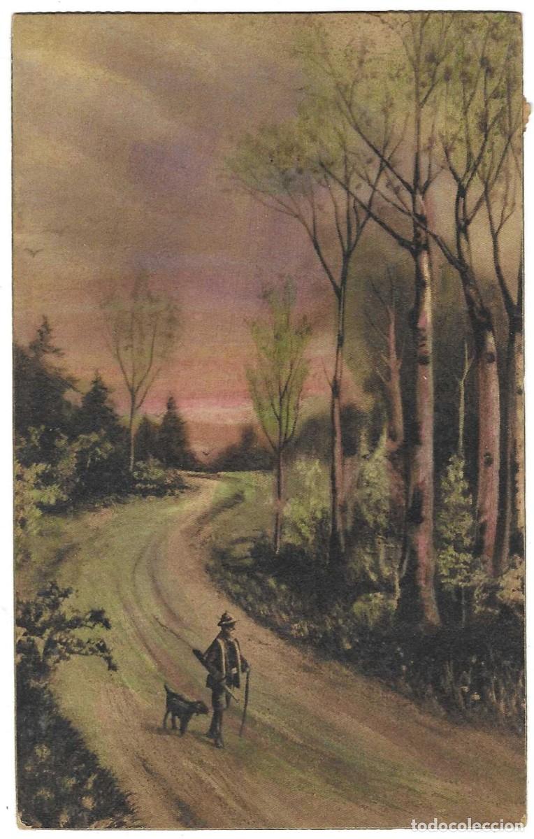 Postales: Postal Pintura. Cazador. ref. 7-arte251