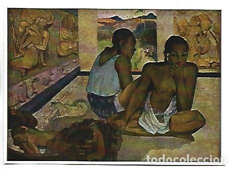 Postales: &rdquo; TE RERIOA - DAY DREAMING &rdquo;.- (PAUL GAUGUIN).- COURTAULD INSTITUTE GALLERIES, UNIVERSITY OF LONDON