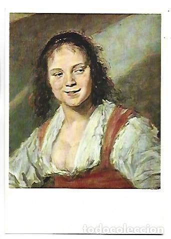 Postales: &rdquo; LA BOHEMIENNE - THE GIPSY &rdquo;.- (FRANZ HALS).- MUSEE DU LOUVRE - PARIS