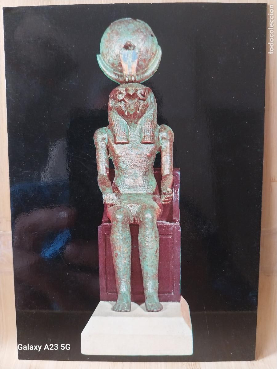 Postales: DIOS KHONSU ARTE FARAONICO MUSEO ARQUEOLOGICO MADRID ED JIMENEZ SALMERON SC ORIGINAL