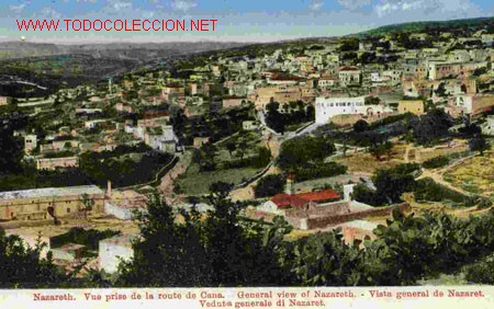 Postales: NAZARETH, NAZARET, VISTA GENERAL - Foto 1