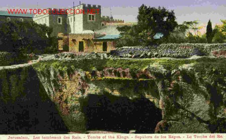 Postales: JERUSALEM, JERUSALEN,  SEPULCRO DE LOS REYES - Foto 1