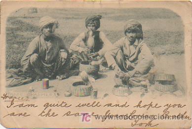 Postales: ENCANTADORES DE SERPIENTES. - Foto 1