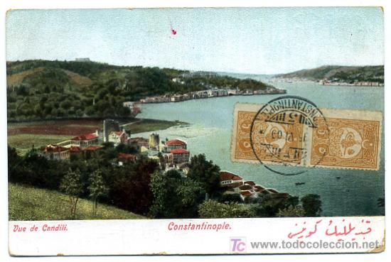Postales: CONSTANTINOPLE, VUE DE CANDILI,     P23862 - Foto 1