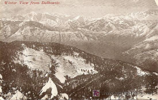 Postales: WINTER VIEW FROM DALHOUSIE - Foto 1