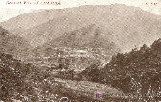 Postales: GENERAL VIEW OF CHAMBA - Foto 1