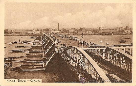 Postales: CALCUTTA - HOWRAH BRIDGE - Foto 1