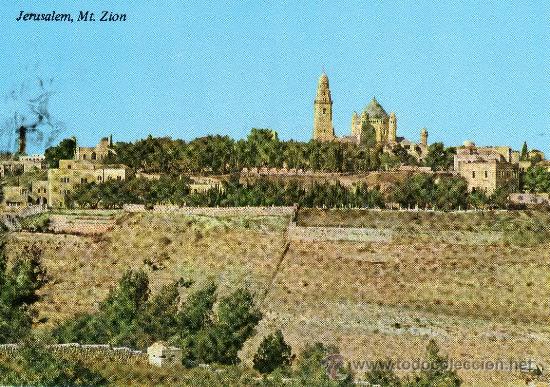 Postales: JERUSAL&Eacute;N MT. ZION GENERAL VIEW NUEVA - Foto 1