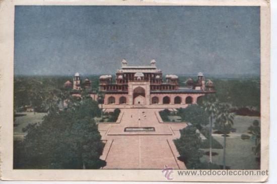 Postales: AGRA . INDIA . AKBARS TOMB, SIKANDRA - Foto 1